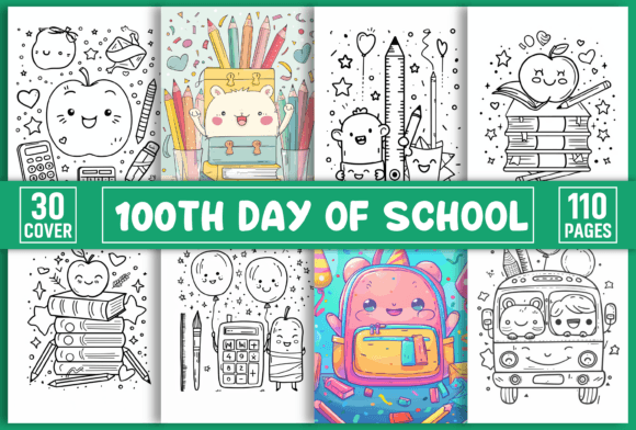 100th Day of School Coloring Pages: A Fun Way to Celebrate Learning
