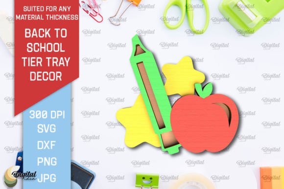 Back to School Tier Tray Laser Cut: A Strategic Tool for Creative and Business Applications
