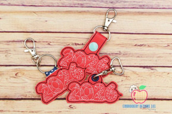 Class of 2026 Keyfob Keychain ITH Machine Embroidery Designs: A Complete Guide