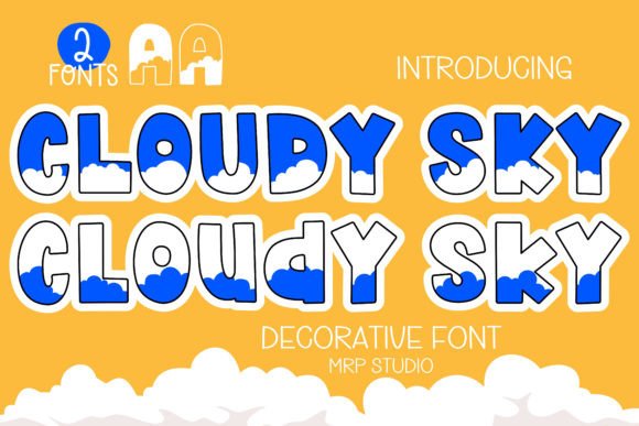 Cloudy Sky: A Versatile Font for Creative Projects