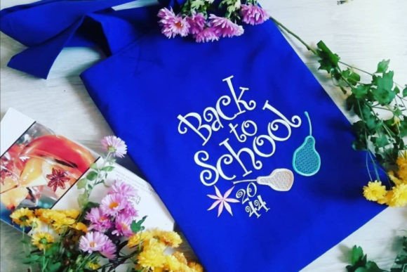 Machine Embroidery Design Lettering Back to School: A Creative Way to Personalize Your Back-to-School Items