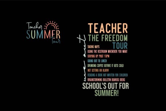 Teacher Summer Tour, Teacher the Freedom Font